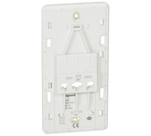 Celiane Мех Розетка для электробритв 4(5) мод  067159  Legrand