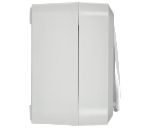 TORS Розетка 2-ая с з/к кр. гориз. 16А IP55 TS322 белый  TS-R26-16-55-G-K01  IEK