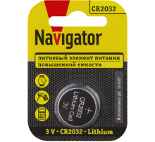 Элемент питания   93 823 NBT-CR2032-BP1  93823  Navigator
