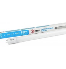 Лампа cветодиодная LED T8-9W-840-G13-600mm (диод,трубка стекл,9Вт,нейтр,пов. G13) (25/1225)  Б0019930  ЭРА