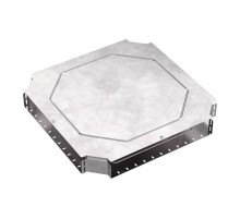 Х-образный ответвитель с крышкой Стандарт 600х100   PR16.0648  Промрукав