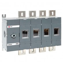 Рубильник 1250A 4P без рукоятки управления TwinBlock  tb-s-1250-4p  EKF