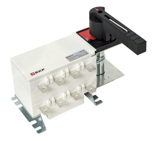 Рубильник-переключатель 100A 4P c рукояткой управления для прямой установки PowerSwitch  pscs-100-4  EKF