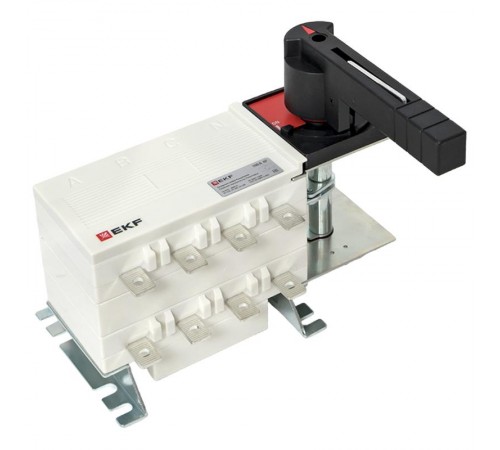 Рубильник-переключатель 100A 4P c рукояткой управления для прямой установки PowerSwitch  pscs-100-4  EKF