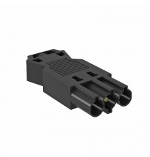 Разъем 3-полюсный Modul45connect, вилка 16 А, 250 B (черный) (ST-S GST18i3p SW)  6108054  OBO Bettermann