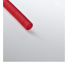 Труба гибкая гофрированная ПНД 20мм для МПТ (100м) красный  22000К  Рувинил