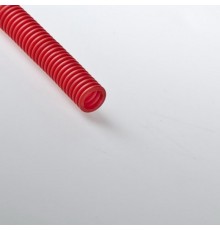 Труба гибкая гофрированная ПНД 20мм для МПТ (100м) красный  22000К  Рувинил