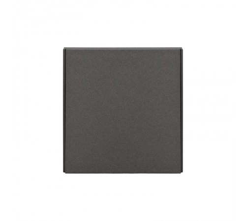 Выключатель STRONG 1 кл проходной (переключатель) 10А с/у графит  KR-78-0708-6  Kranz