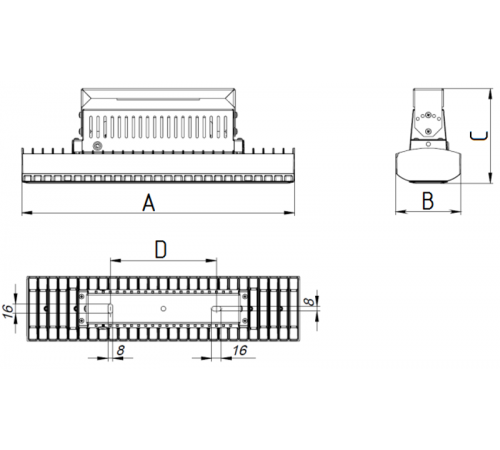 Светильник светодиодный HB LED 75 D50x20 5000K  1224001200  Световые Технологии