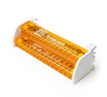 Шина на DIN-рейку в корпусе (кросс-модуль) 2х15  PR08.32831  Промрукав