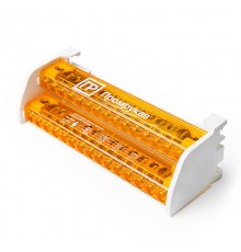 Шина на DIN-рейку в корпусе (кросс-модуль) 2х15  PR08.32831  Промрукав