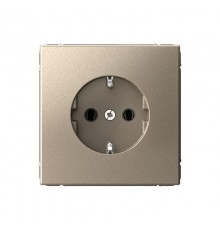 ArtGallery Шампань Розетка с заземлением, 16А, механизм, быстрозажим. клем.   GAL000543S  SE