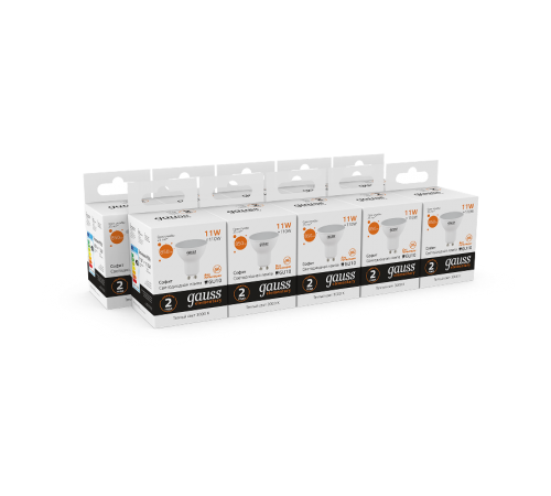 Лампа светодиодная Elementary MR16 11W 850lm 3000K GU10 LED 1/10/100  13611  Gauss