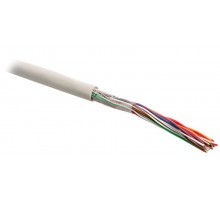 Кабель витая пара UUTP10-C3-S24-IN-LSZH-GY неэкр.U/UTP,кат.3,10пар(24AWG),одн.(solid),LSZHнг(C)-HF,-20°C -+60°C,сер.  46623  Hyperline