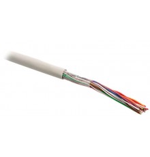 Кабель витая пара UUTP10-C3-S24-IN-LSZH-GY неэкр.U/UTP,кат.3,10пар(24AWG),одн.(solid),LSZHнг(C)-HF,-20°C -+60°C,сер.  46623  Hyperline