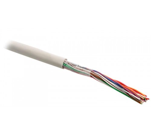 Кабель витая пара UUTP10-C3-S24-IN-LSZH-GY неэкр.U/UTP,кат.3,10пар(24AWG),одн.(solid),LSZHнг(C)-HF,-20°C -+60°C,сер.  46623  Hyperline
