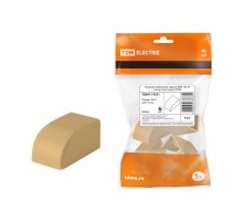 Заглушка кабельной трассы КМЗ 16х16 сосна (4 шт./комп.)  SQ0411-0231  TDM