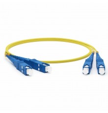 Патч-корд оптический соединительный (SM), 9/125 (OS2), SC/UPC-SC/UPC, (Duplex), 2м  50-2012  REXANT