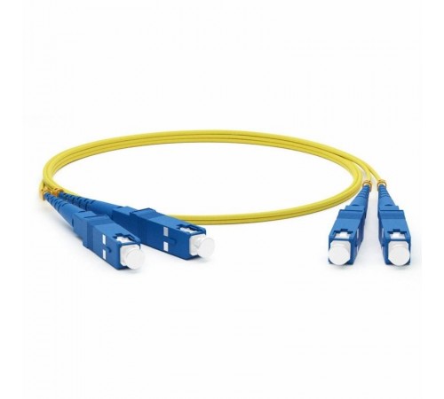 Патч-корд оптический соединительный (SM), 9/125 (OS2), SC/UPC-SC/UPC, (Duplex), 2м  50-2012  REXANT