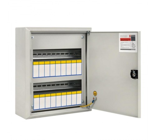 Щит распределительный навесной ЩРН-18 (ВхШхГ) 350х300х120мм IP31 PROxima пласт. замок  mb21-18n  EKF