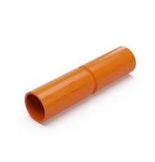 Патрубок-муфта оранжевая d16 мм (100шт/1200шт уп/кор)  PR13.1239  Промрукав