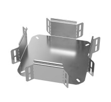 Ответвитель Х-образный Стандарт INOX (AISI 304) 100х80  PR16.3173  Промрукав