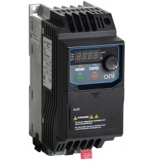 Преобразователь частоты A400 220В, 1Ф 0,20 kW 1,5А серии ONI  A400-21E0020IP20F  ONI