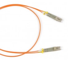 FC-D2-50-LC/PR-LC/PR-H-1.5M-LSZH-OR Патч-корд волоконно-оптический (шнур) MM 50/125, LC-LC, 2.0 мм, duplex, LSZH, 1.5 м  243118  Hyperline