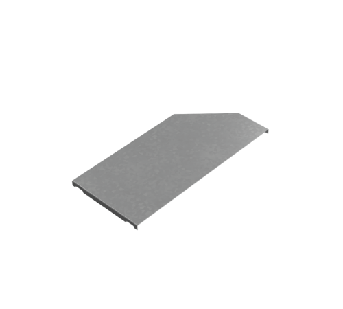 Крышка переходника левого 300-400 мм "ПЛЮС" HD  KPDplus300-400-L HD   КМ-профиль