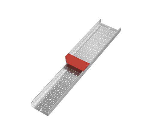 Крышка переходника левого 300-400 мм "ПЛЮС" HD  KPDplus300-400-L HD   КМ-профиль