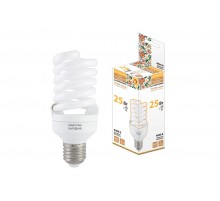 Лампа энергосберегающая КЛЛ  25Вт Е27 840 cпираль НЛ-FSТ2 54х126мм Народная  SQ0347-0063  TDM