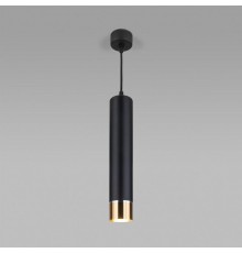 Подвес потолочный DLN107 GU10 черный/золото GU10 0*40Вт Eurosvet  a047734  Elektrostandard