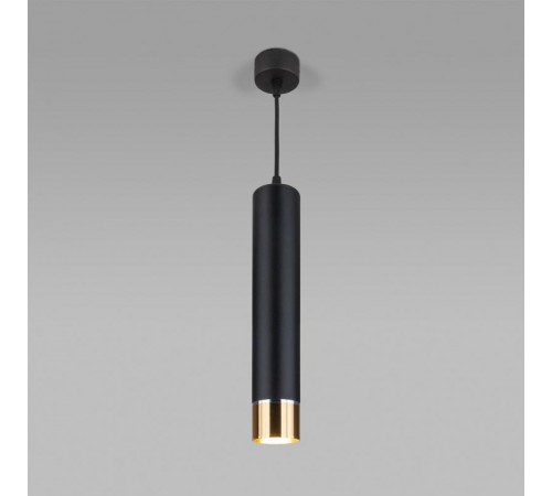 Подвес потолочный DLN107 GU10 черный/золото GU10 0*40Вт Eurosvet  a047734  Elektrostandard