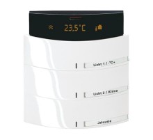 6321/38-24G-500 Сенсор 3/6-клавишный, терморегулятор, triton, цвет альпийскйи белый  6320-0-0054  2CKA006320A0054  ABB