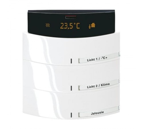 6321/38-24G-500 Сенсор 3/6-клавишный, терморегулятор, triton, цвет альпийскйи белый  6320-0-0054  2CKA006320A0054  ABB