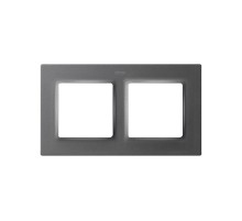 Рамка на 2 поста цвета матовый титан S82 Concept  8200627-096  Simon