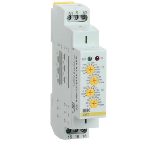 Реле циклическое ORT. 1 конт. 12-240 В AC/DC   ORT-S1-ACDC12-240V  IEK