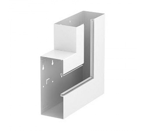 Плоский угол кабельного канала Rapid 80 90x210 мм (сталь,светло-серый) (GS-AFS90210LGR)  6278122  OBO Bettermann