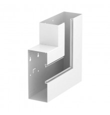 Плоский угол кабельного канала Rapid 80 90x210 мм (сталь,белый) (GS-AFS90210RW)  6278120  OBO Bettermann