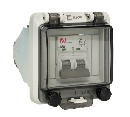 Окно герметичное 4 модуля IP67 PROxima  ak-g-4  EKF