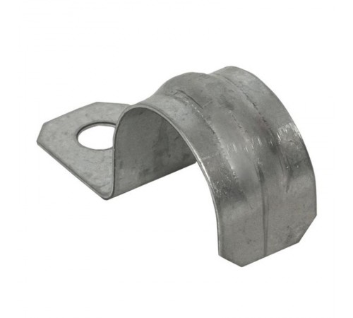 Скоба металлическая однолапковая для монтажного пистолета d21-22мм. (100шт.)    smp-1-21-22  EKF