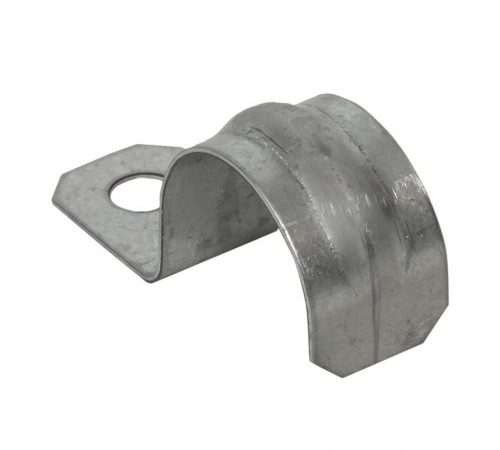 Скоба металлическая однолапковая для монтажного пистолета d21-22мм. (100шт.)    smp-1-21-22  EKF