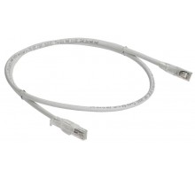 ITK Коммутационный шнур кат.6A UTP 2м st. лент. замок бел.  PC08-C6AUL-2M-SC-RL  ITK