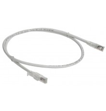 ITK Коммутационный шнур кат.6A UTP 0,5м st. лент. замок бел.  PC08-C6AUL-D05M-SC-RL  ITK