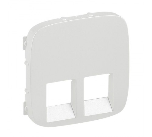 Valena ALLURE Жемчуг Накладка розетки комп 2-ой/ТЛФ+комп  755429  Legrand