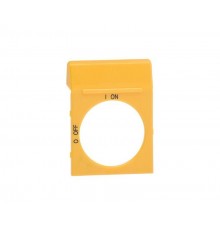 Табличка OPY2 для ручек OH1.. и OH3..  1SCA022353R4200  ABB