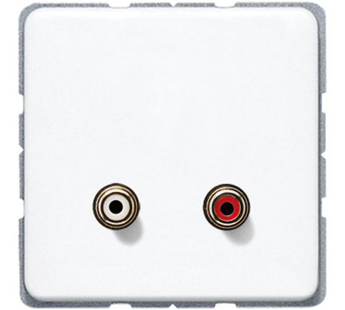 Мультимедиа-розетка MACD1021WW Jung