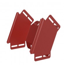 Угол вертикальный внешний 45 градусов Стандарт 200х100 RAL 3000  PR16.5257  Промрукав