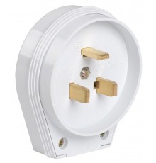 Вилка разборная для плиты с з/к 32А белая ВПпл10-01-Ст  EVP10-32-01-K01  IEK