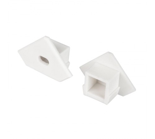 Заглушка для PDS45-T белая с отверстием  018612  Arlight